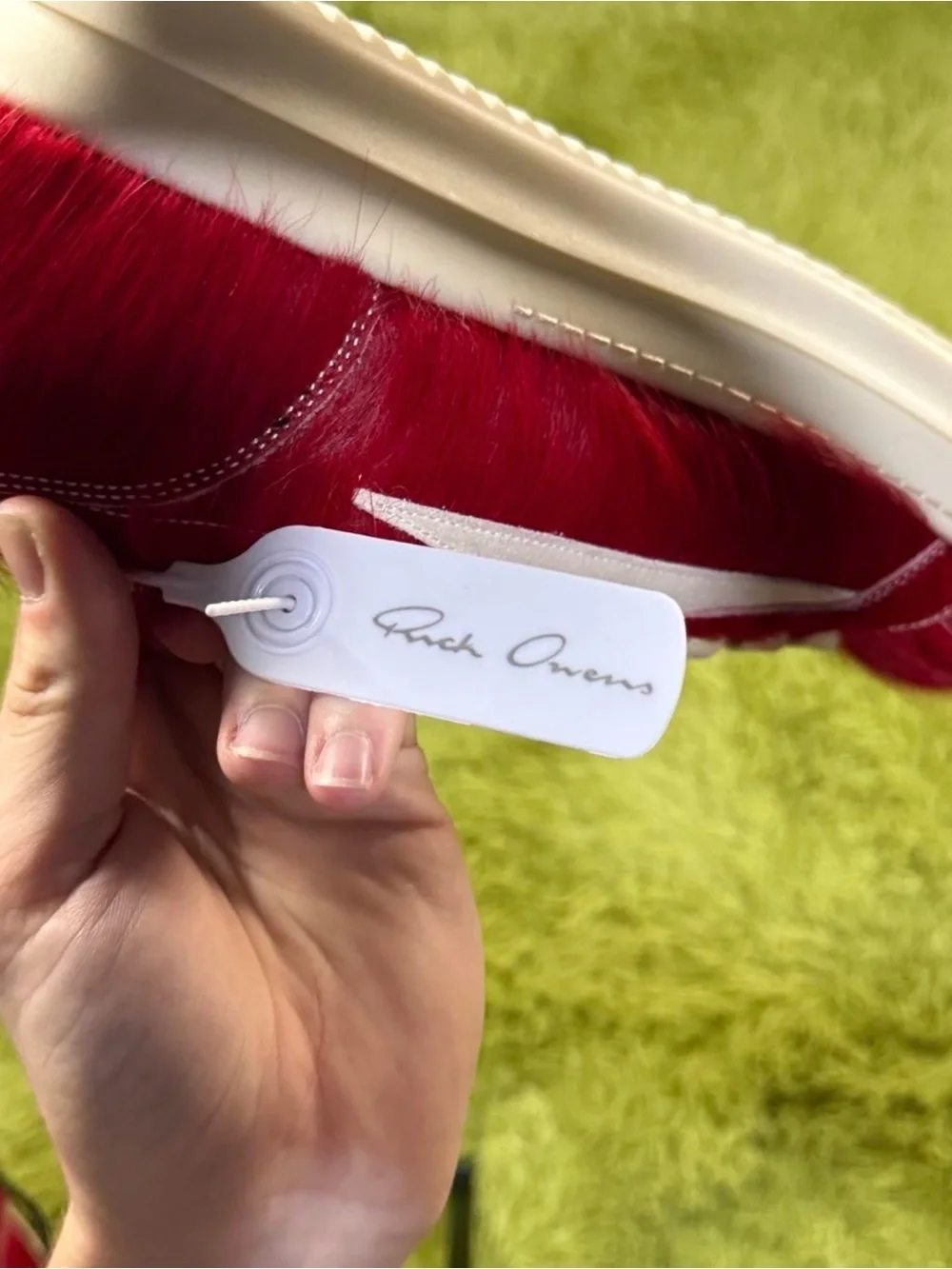 Rick Owens top low red